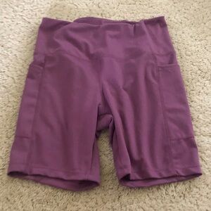 Danskin gym shorts. With pockets!!!